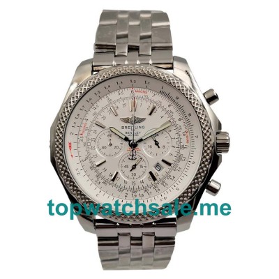 UK 47MM White Dials Breitling Bentley Motors A25362 Replica Watches