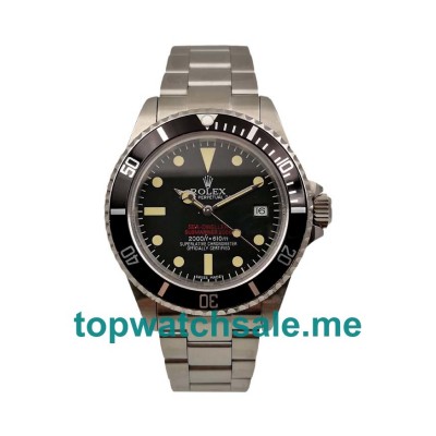 UK 40MM Black Dials Replica Rolex Sea-Dweller 1665 Watches