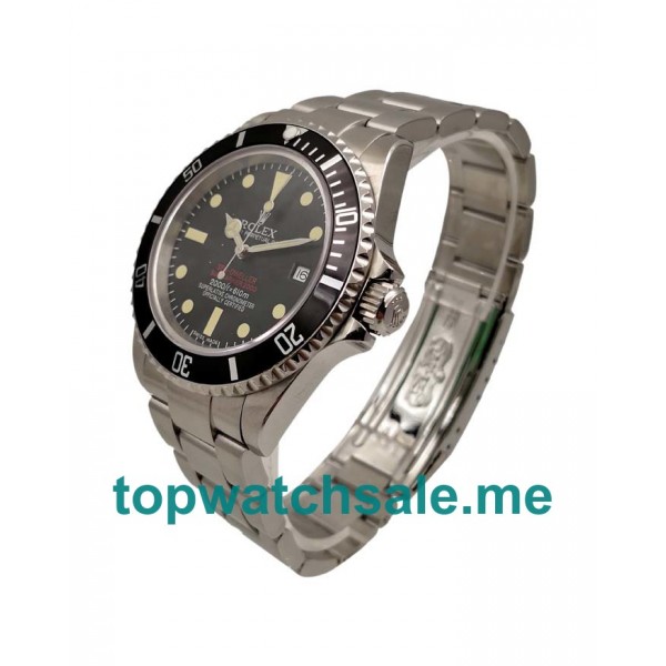 UK 40MM Black Dials Replica Rolex Sea-Dweller 1665 Watches