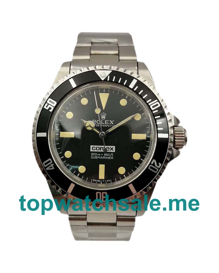 UK 40MM Black Dials Replica Rolex Submariner 5514 Watches