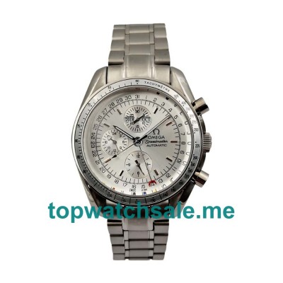 UK Best Quality Omega Speedmaster 3523.50 Replica Watches With Silver Dials For Men