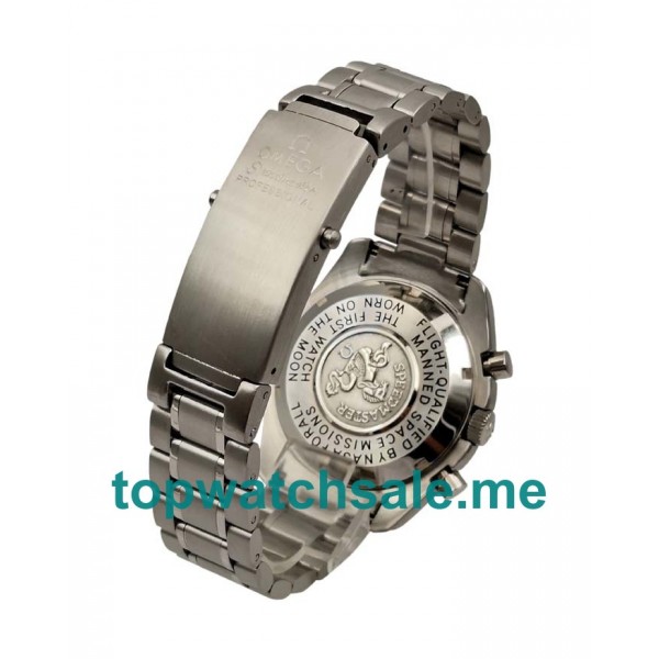 UK Best Quality Omega Speedmaster 3523.50 Replica Watches With Silver Dials For Men