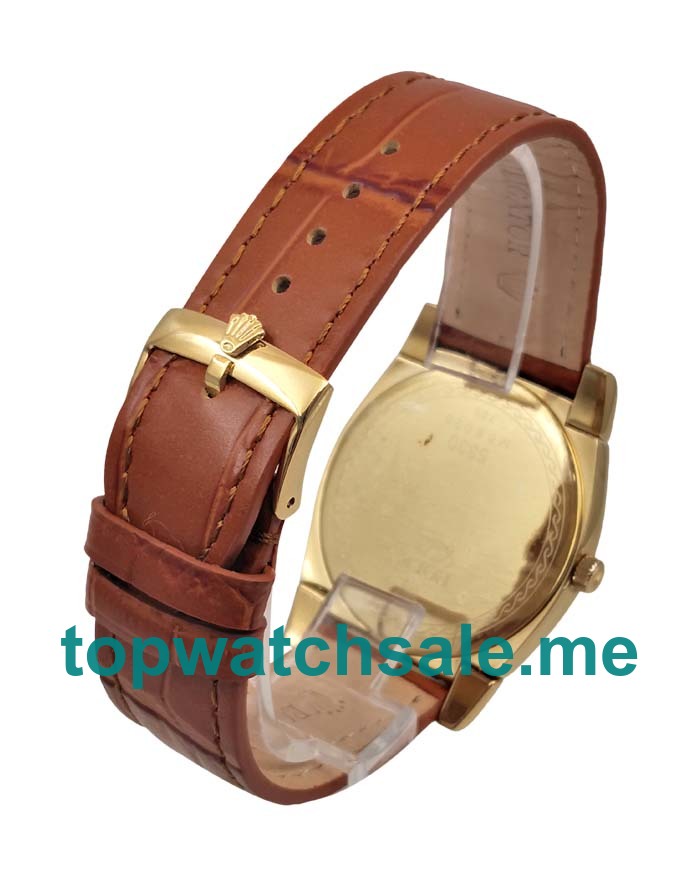 UK 36MM Gold Replica Rolex Cellini 5330 Watches