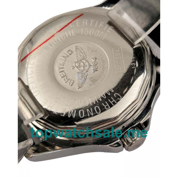 UK Cheap Breitling Superocean A1736402 Replica Watches With Black Dials For Men