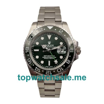 UK 40MM Black Dials Rolex GMT-Master II 116700 LN Replica Watches