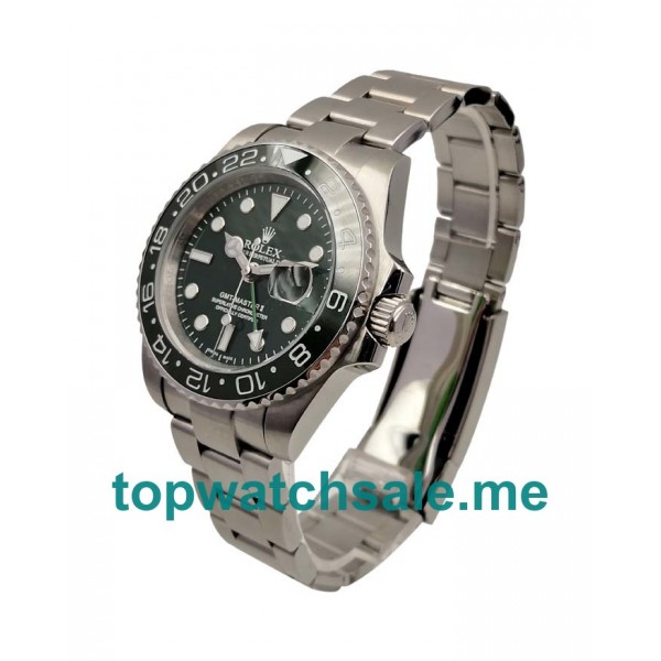 UK 40MM Black Dials Rolex GMT-Master II 116700 LN Replica Watches