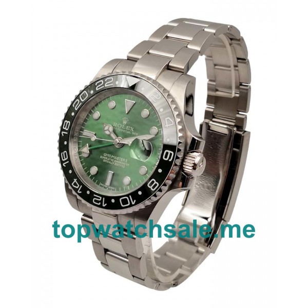 UK Swiss Movement Rolex GMT-Master II 116710 LN Replica Watches With Green Dials Online