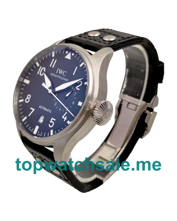 UK 46MM Black Dials IWC Big Pilots IW500912 Replica Watches