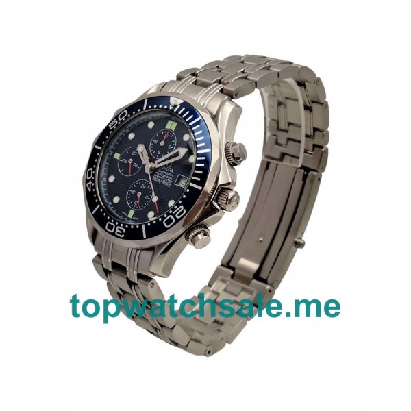 UK 42MM Blue Dials Omega Seamaster Chrono Diver 2599.80 Replica Watches