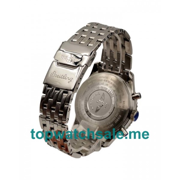 UK Swiss Made Breitling Navitimer World A24322 Replica Watches With White Dials For Men