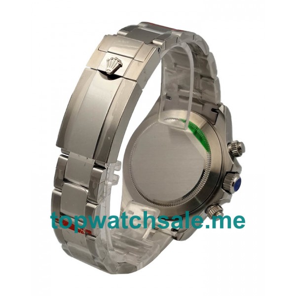 UK Best Quality Rolex Daytona 116509 Replica Watches With Black Dials For Sale