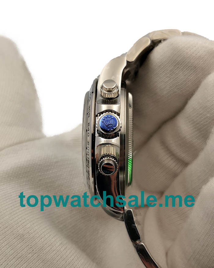 UK Best Quality Rolex Daytona 116509 Replica Watches With Black Dials For Sale