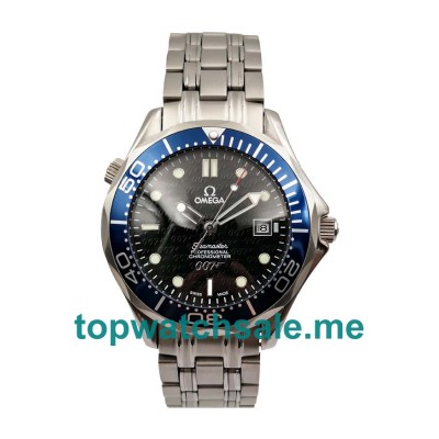UK 41MM Blue Dials Omega Seamaster 2537.80.00 Replica Watches