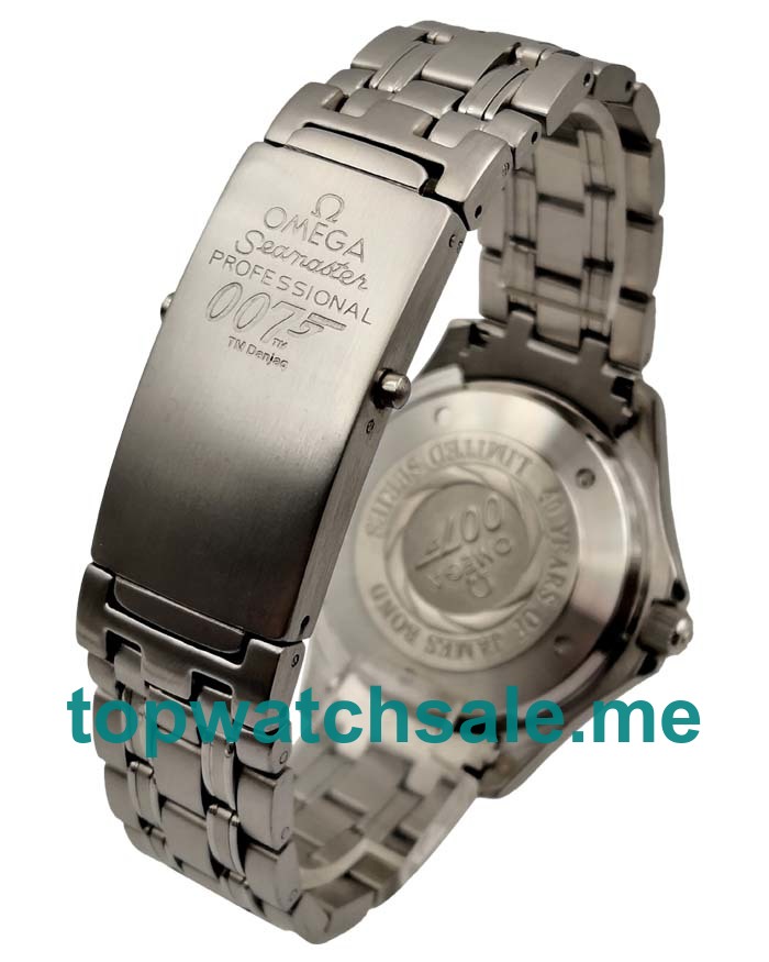 UK 41MM Blue Dials Omega Seamaster 2537.80.00 Replica Watches