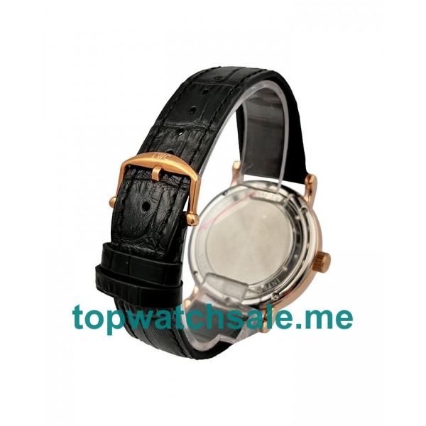 UK 41MM Red Gold IWC Portofino IW356522 Replica Watches
