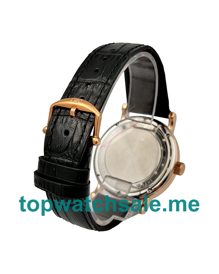 UK 41MM Red Gold IWC Portofino IW356522 Replica Watches