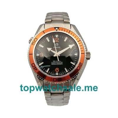 UK 45.5MM Black Dials Omega Seamaster Planet Ocean 232.30.46.21.01.002 Replica Watches