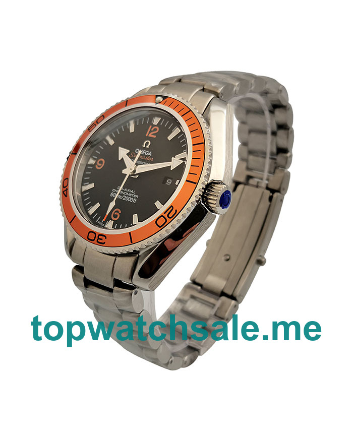UK 45.5MM Black Dials Omega Seamaster Planet Ocean 232.30.46.21.01.002 Replica Watches