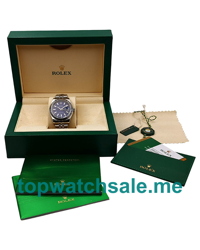 UK Buy Replica Rolex Datejust 116334 Watches With Blue Dials For Sale