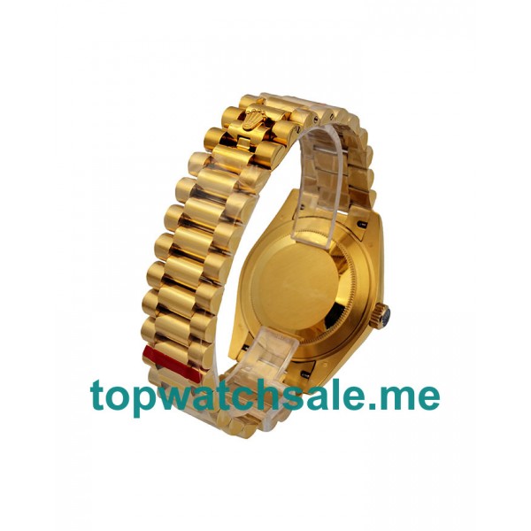 UK Best 1:1 Rolex Day-Date 228238 Fake Watches With Champagne Dials For Men