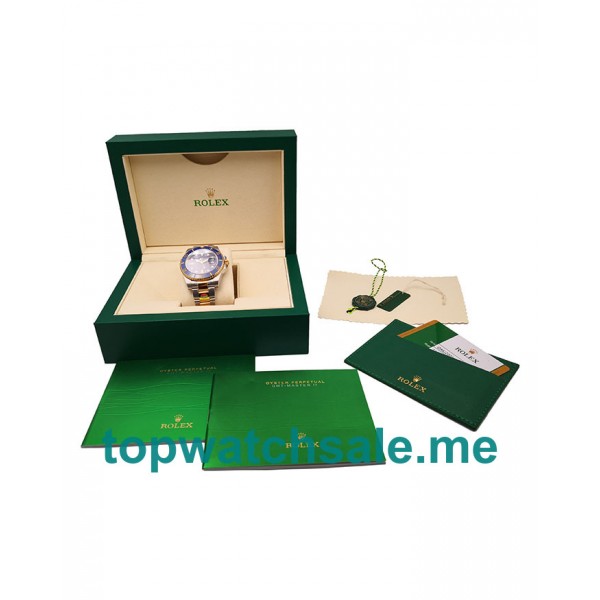 UK Swiss Movement Rolex Submariner 116613 LB JF Replica Watches With Blue Dials For Sale