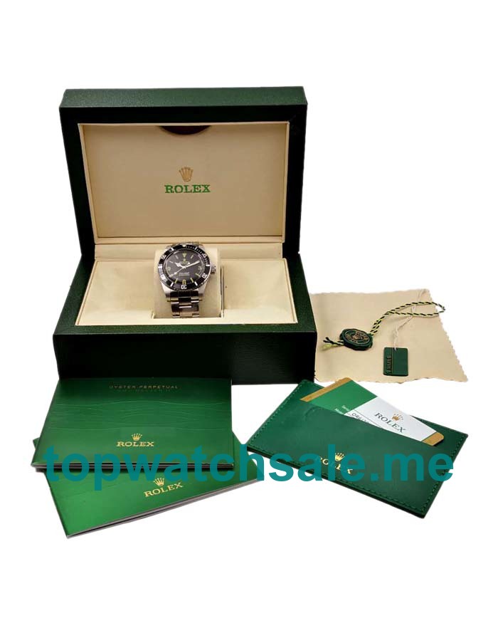 UK Best Quality Rolex Submariner 5513 Fake Watches With Black Dials For Sale