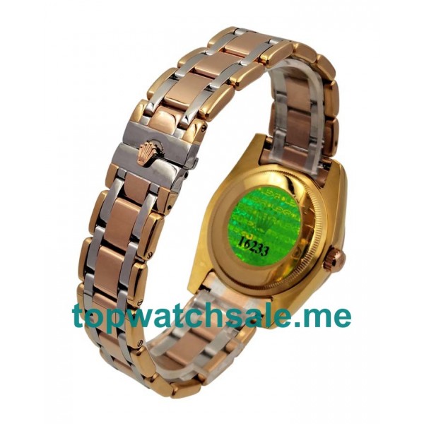 UK 36MM Diamond Dials Rolex Day-Date 118348 Replica Watches
