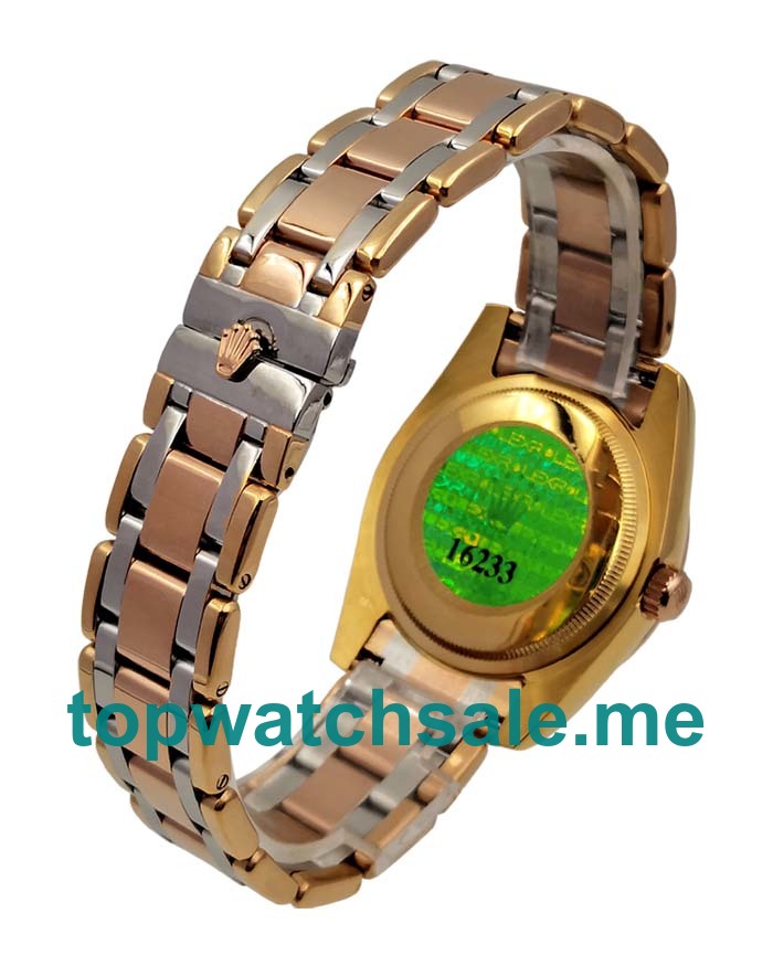 UK 36MM Diamond Dials Rolex Day-Date 118348 Replica Watches