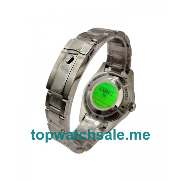 UK Best Quality Rolex Milgauss 116400 GV Replica Watches With Black Dials For Sale