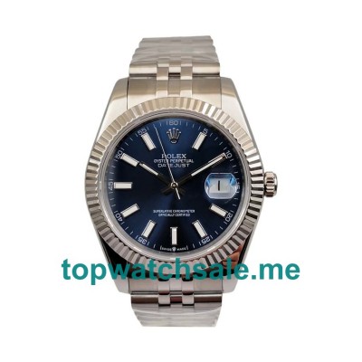 UK Best Quality Rolex Datejust 126334 Fake Watches With Blue Dials For Sale