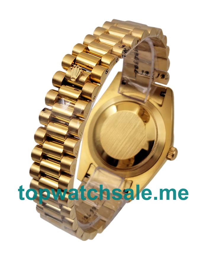 UK 41 MM Best Quality Rolex Day-Date 118348 Replica Watches With Champagne Dials For Sale