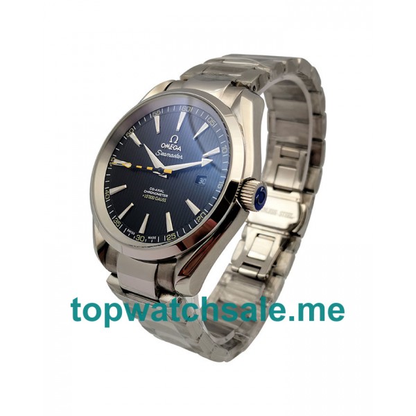UK 41MM Black Dials Omega Seamaster Aqua Terra 150 M 231.10.42.21.01.002 Replica Watches