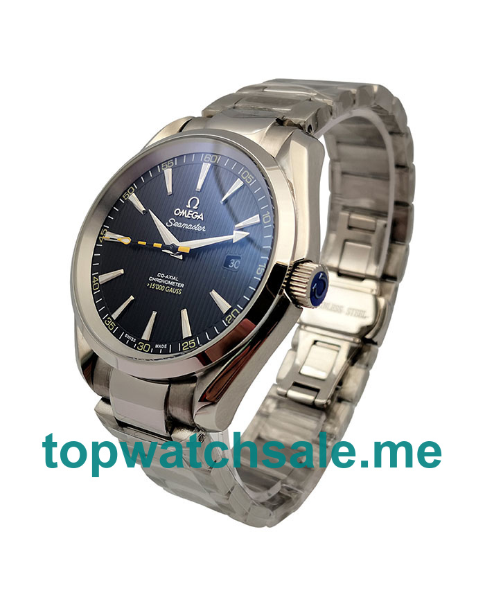 UK 41MM Black Dials Omega Seamaster Aqua Terra 150 M 231.10.42.21.01.002 Replica Watches