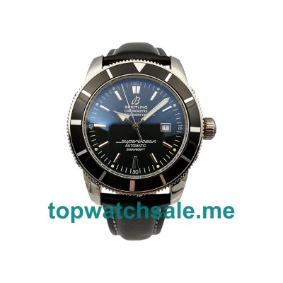 UK 46MM Black Dials Breitling Superocean Heritage A17321 Replica Watches