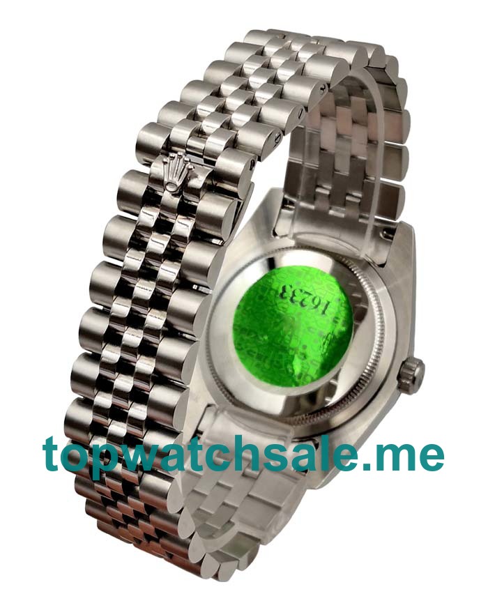 UK 36MM Black Dials Rolex Datejust 116234 Replica Watches