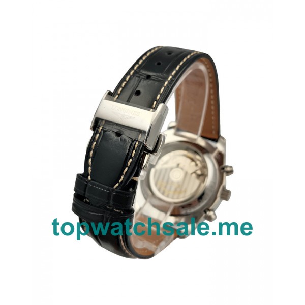 UK Swiss Movement Replica Longines Master L2.673.4.78.3 - 40 MM With White Dials For Men