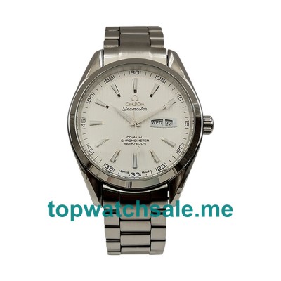 UK 43MM White Dials Omega Seamaster Aqua Terra 150 M 231.10.43.22.02.001 Replica Watches