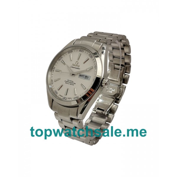 UK 43MM White Dials Omega Seamaster Aqua Terra 150 M 231.10.43.22.02.001 Replica Watches
