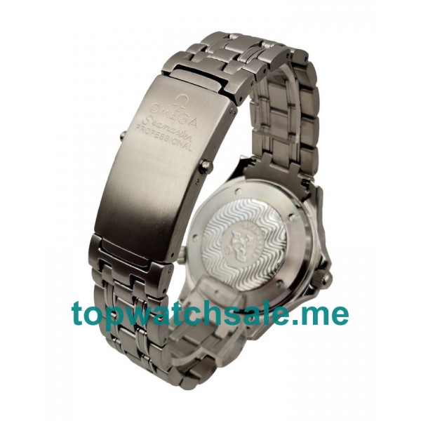 UK Best 1:1 Omega Seamaster 300 M GMT 2535.80.00 Fake Watches With Black Dials For Men