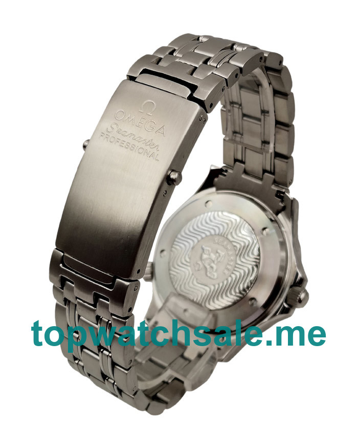 UK Best 1:1 Omega Seamaster 300 M GMT 2535.80.00 Fake Watches With Black Dials For Men