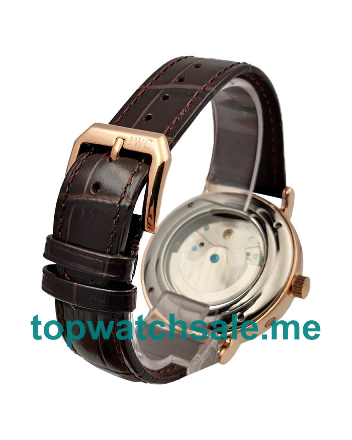 UK 44MM White Dials IWC Portofino 171740 Replica Watches