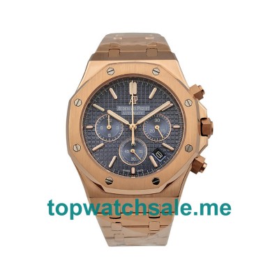 UK 42MM Blue Dials Audemars Piguet Royal Oak 26320OR Replica Watches