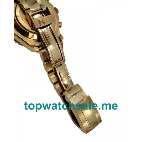 UK Swiss Made Replica Rolex Yacht-Master II 116688 JF Yellow Gold White Dial Swiss 7750 Watches