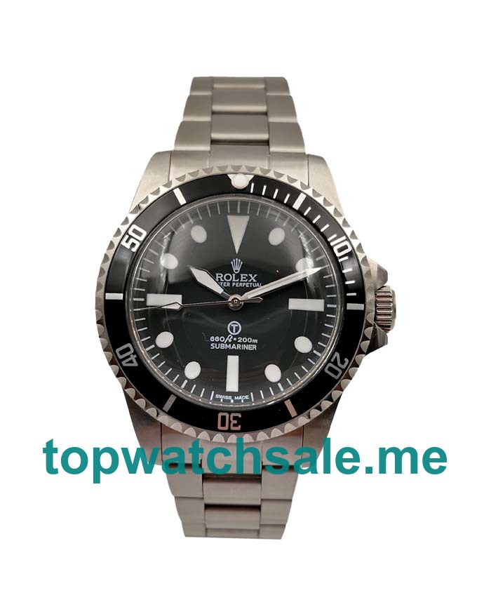 UK 40MM Black Dials Rolex Submariner 5517 Replica Watches