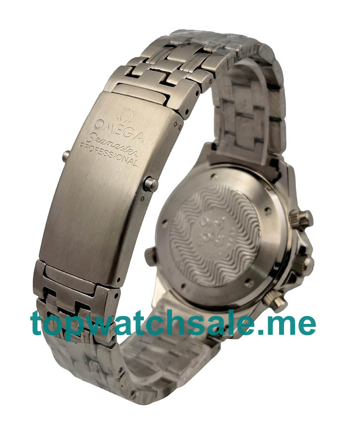 UK 41.5MM Black Dials Omega Seamaster Chrono Diver 213.30.42.40.01.001 Replica Watches