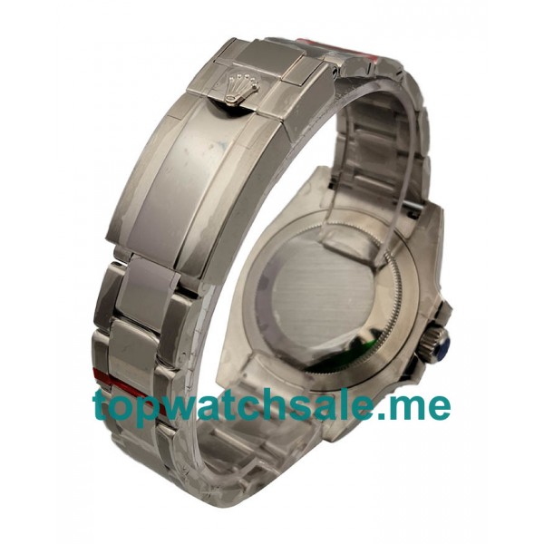 UK Perfect Replica Rolex GMT-Master II 116710BLNR UR Stainless Steel Black Dial Swiss 2836-2