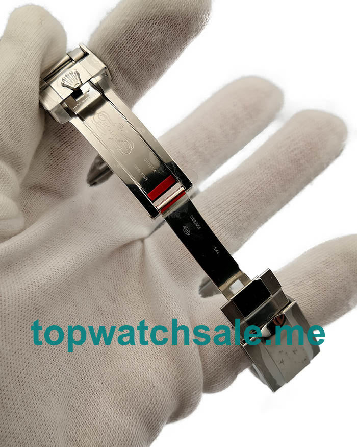 UK Perfect Replica Rolex GMT-Master II 116710BLNR UR Stainless Steel Black Dial Swiss 2836-2