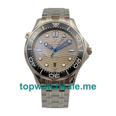 UK Top Quality Omega Seamaster 300 M 210.30.42.20.06.001 Replica Watches With Gray Dials For Sale