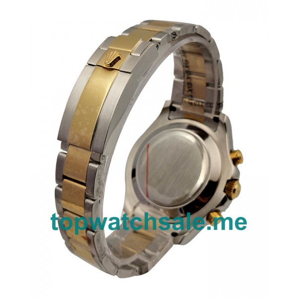 UK High Quality Replica Rolex Yacht-Master II 116681 V5 Stainless Steel & Yellow Gold White Dial Swiss 7750