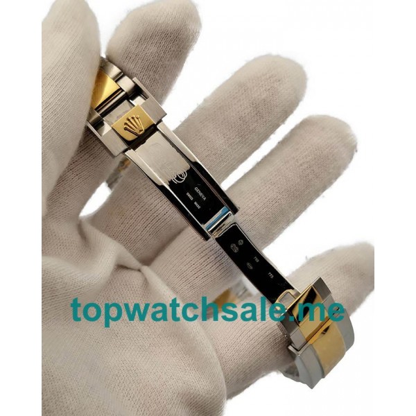 UK High Quality Replica Rolex Yacht-Master II 116681 V5 Stainless Steel & Yellow Gold White Dial Swiss 7750